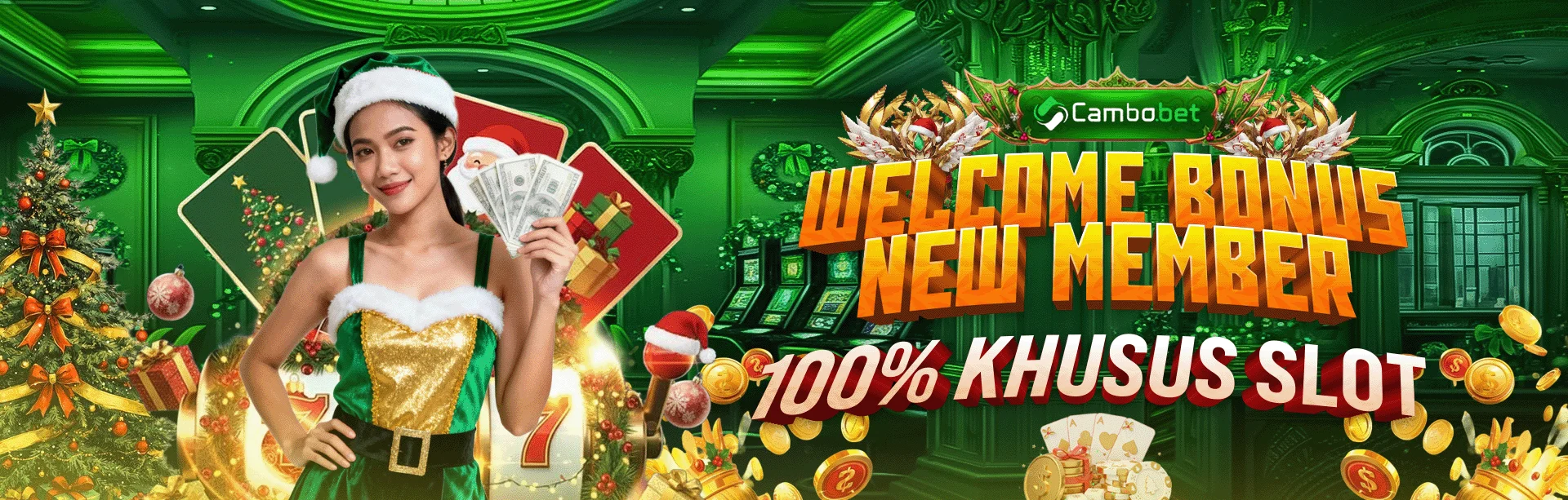 BONUS NEW MEMBER 100%